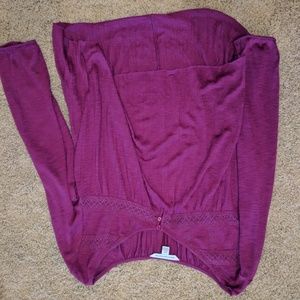 Purple blouse